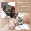 2 Photos - Custom Stainless Steel Metal Watch
